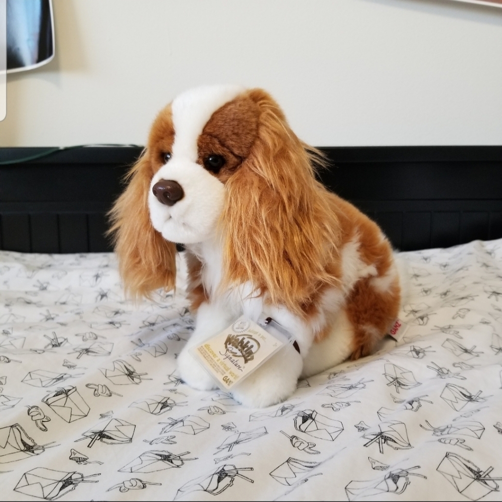 Webkinz Signature King Charles Cocker Spaniel w/ code